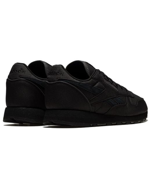 Reebok Black Classic Leather 'Maharishi Ripstop' for men