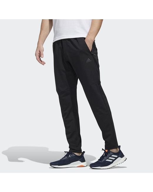 Adidas Black O1 Pnt Wv Sports Stylish Pants for men