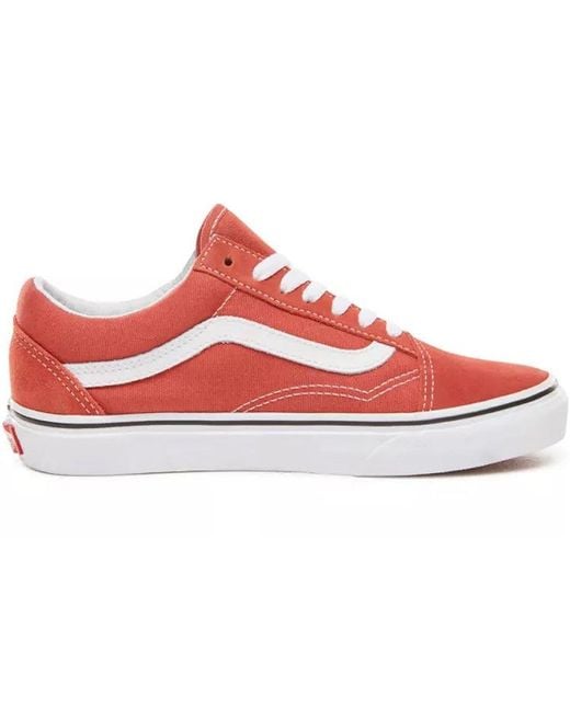 Vans Red Old Skool 'Hot Sauce' for men
