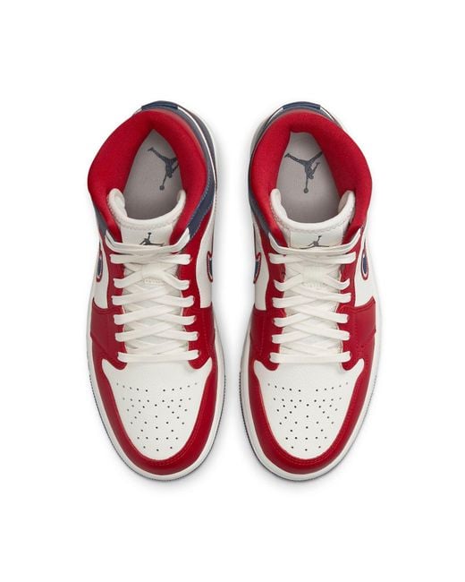 Nike Red (Wmns) 1 Mid Se 'Usa' 2022