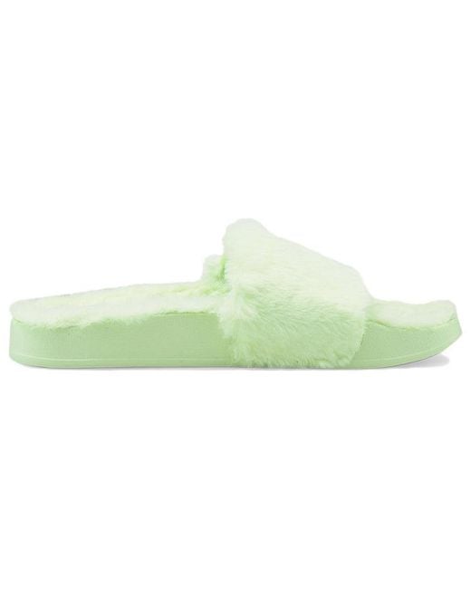 PUMA Green (Wmns) Leadcat 20 Ylm Sports Slippers