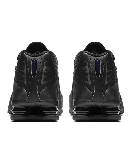 Nike Black Shox R4 for men