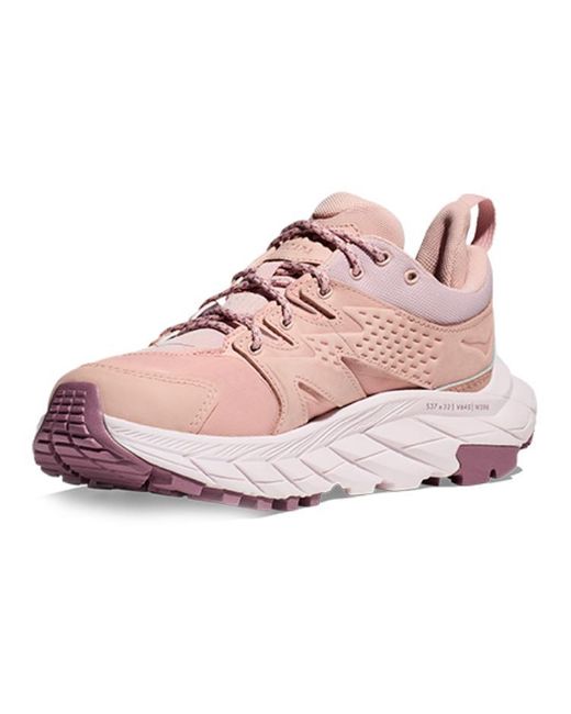 Hoka One One Pink Anacapa Low Gore-Tex 'Peach Whip' for men