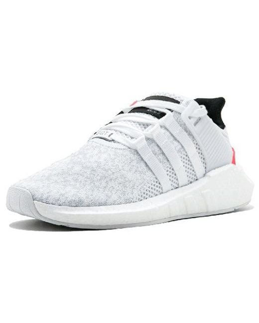 Adidas White Eqt Support 93/17 'Turbo' for men