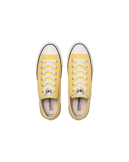 Converse Yellow All Star Lifted Ox 'Egg' for men