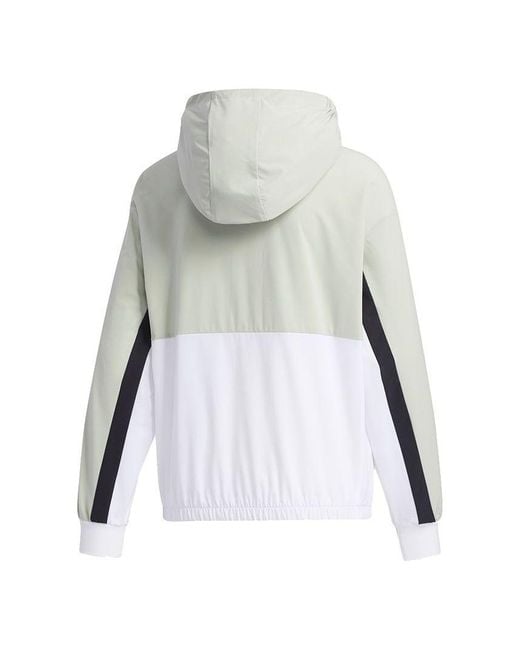 Adidas White (Wmns) Hooded Jacket