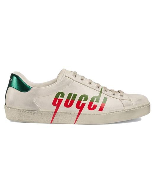 Gucci White Ace Blade for men