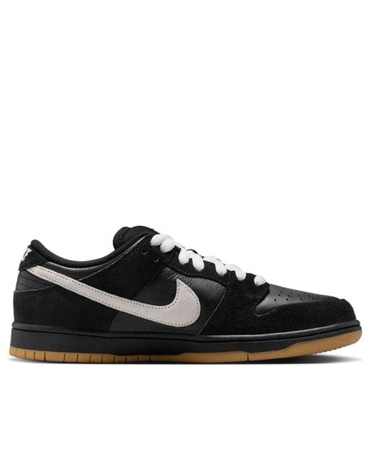 Nike Black Sb Dunk Low Pro Gum' for men