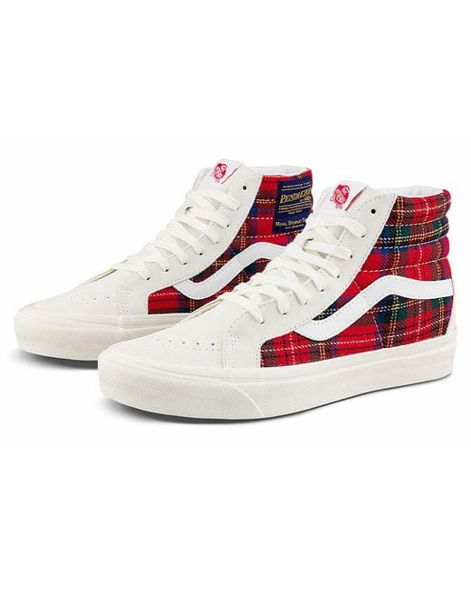 Vans Red Pendleton X Style 38 Sneakers for men