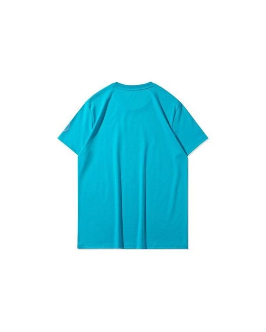 Li-ning Blue Way Of Wade Cartoon Graphic T-Shirt for men