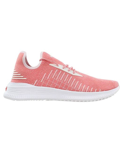 PUMA Pink Avid Evoknit Low Top for men