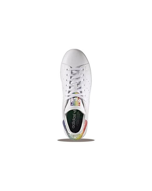 Adidas White Originals Stan Smith Shoes Multi-Color' for men