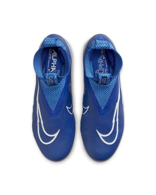 Nike Blue Alpha Menace Elite 3 Football Cleats for men