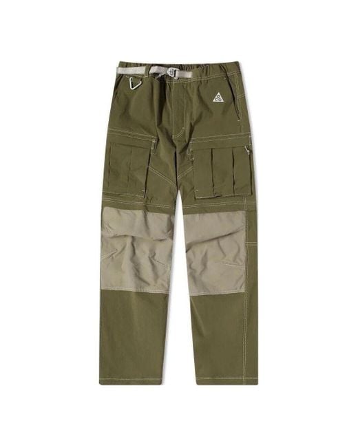 Nike Green Acg Smith Summit Cargo Pants 'Medium' for men