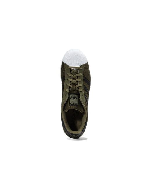 Adidas Brown Originals Superstar Non-Slip Lightweight Skate Shoes for men