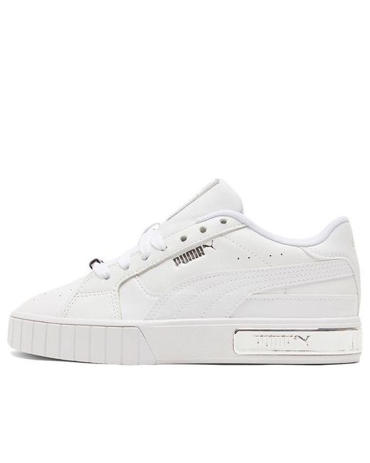 PUMA White (Wmns) Cali Star 'Metallic