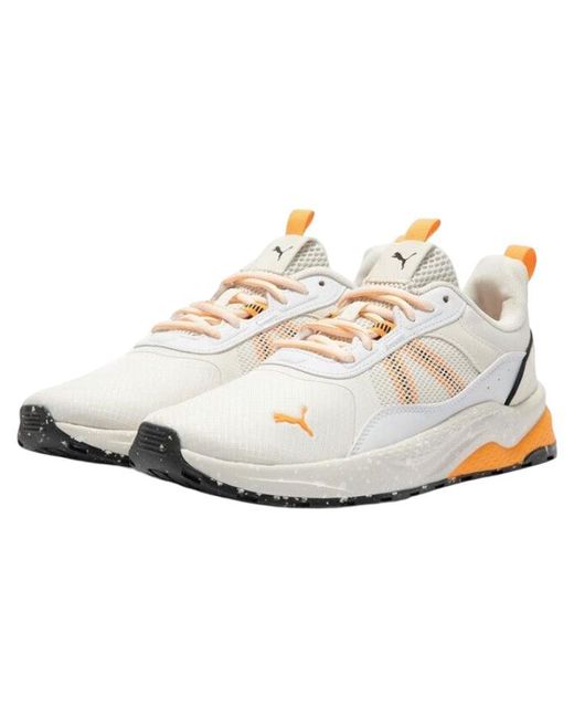 PUMA White Anzarun 2.0 Open Road 'Vapor Clementine'