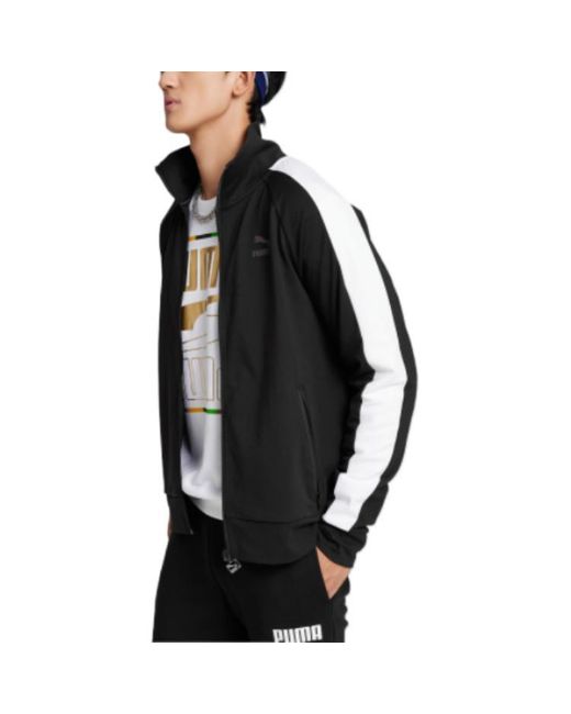 PUMA Black Classics T7 Track Jacket for men