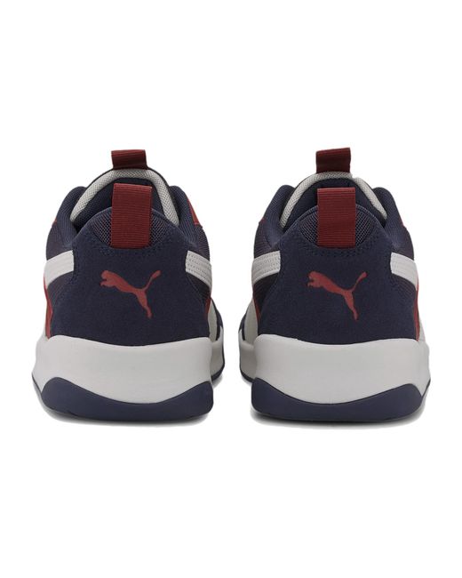 PUMA Blue Backcourt Trainers Burgundy' for men