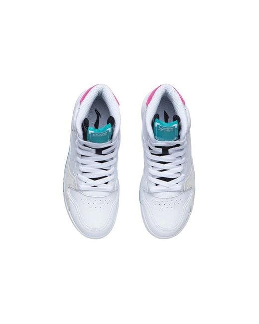Li-ning Blue (Wmns) Classic Basketball Shoes