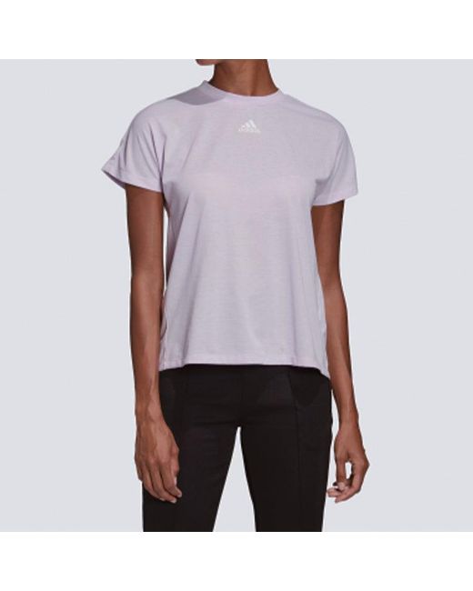 Adidas Purple W St Tee