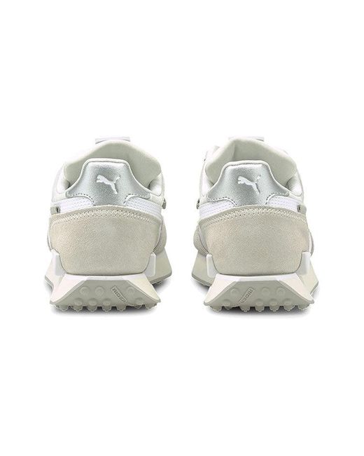 PUMA White (Wmns) Future Rider 'Chrome Vaporous'