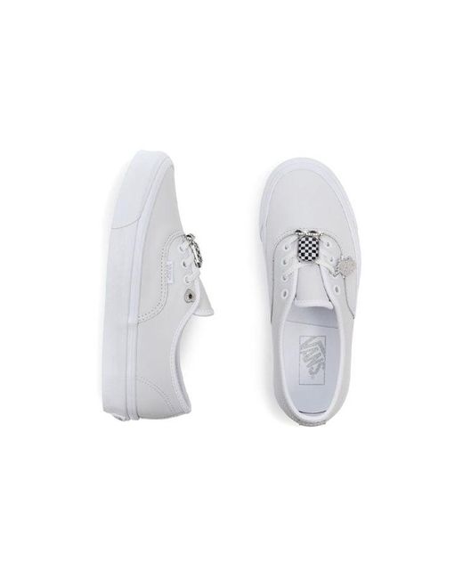 Vans White Anaheim Factory Authentic 44 Dx Low-Top Sneakers for men