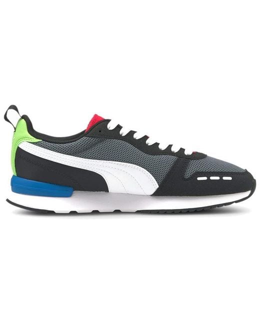 PUMA Blue R78 Running Shoes Black/green/red for men