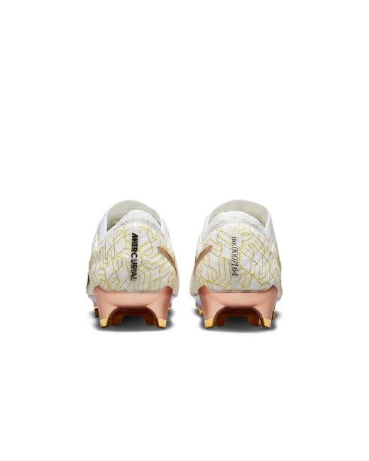 Nike White Zoom Mercurial Vapor 15 Elite Fg 'United Golden Pack' for men