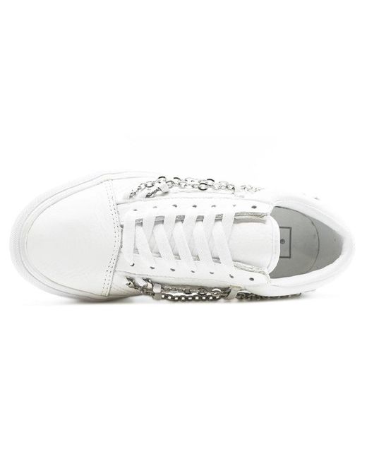 Vans White Old Skool Platform 'Chain for men