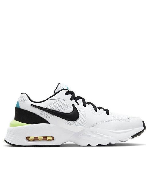 nike air max fusion white black