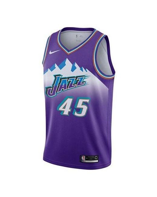 Nike Purple Nba Classic Edition Swingman Jersey for men