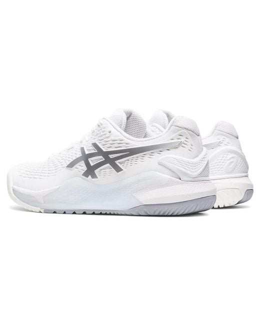 Asics White Gel-resolution 9 Shoes