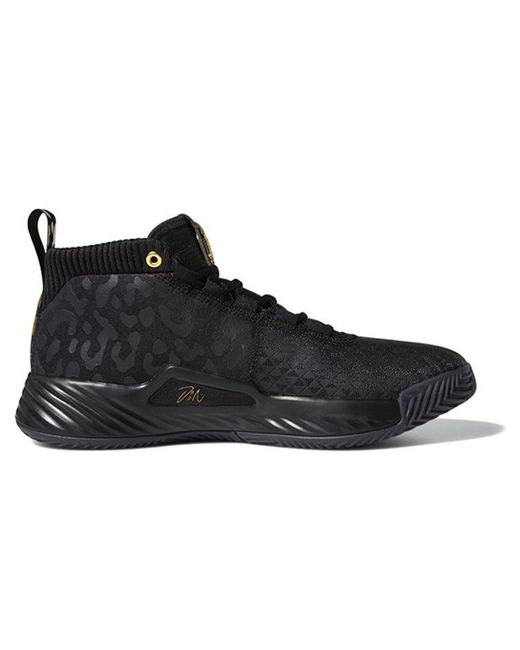 Adidas Black Marvel X Dame 5 'Killmonger' for men