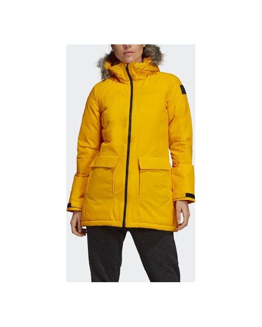 Adidas Yellow (Wmns) Sportswear Xploric Parka