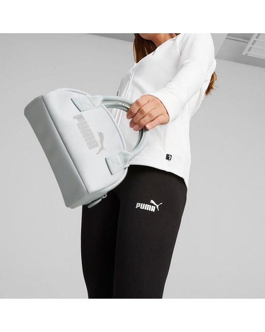 PUMA Gray (Wmns) Core Up Mini Grip Bag