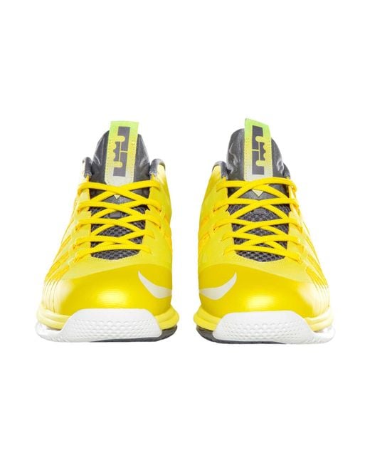 Nike Yellow Air Max Lebron 10 Low 'Sonic' for men