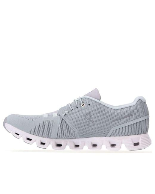 On Shoes Gray Cloud 5 'Glacier' for men