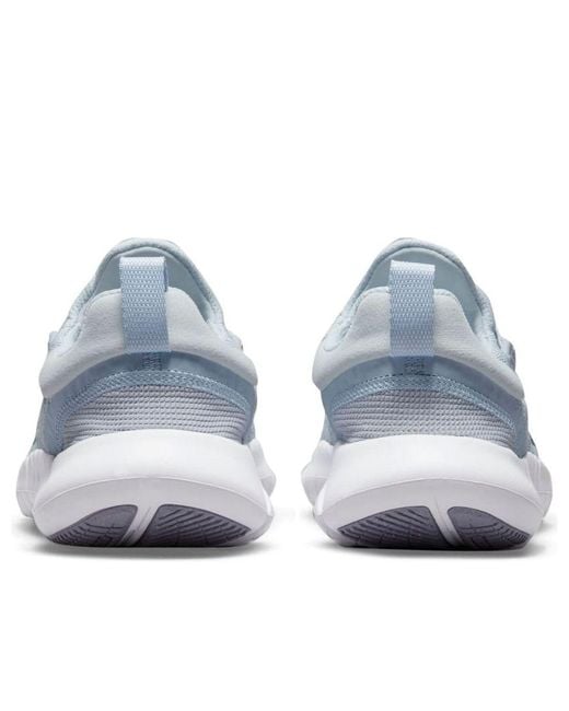 Nike White (Wmns) Free Run .0 'Pure Platinum Metallic'