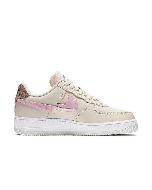 Nike White (Wmns) Air Force 1 Low Vandalized 'Light Orewood'
