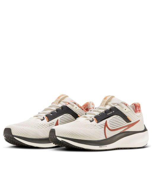 Nike White (Wmns) Air Zoom Pegasus 40 Premium 'Light Ivory'