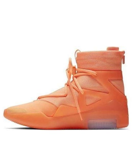 Nike Orange Air Fear Of God 1 Pulse' for men