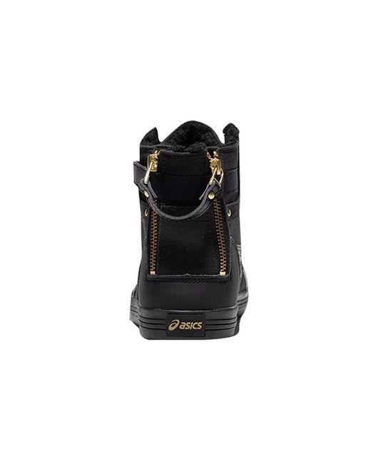 Asics Black Double Clutch Running Shoes for men