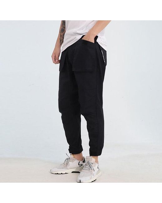 Converse Black Paneled Jogger for men