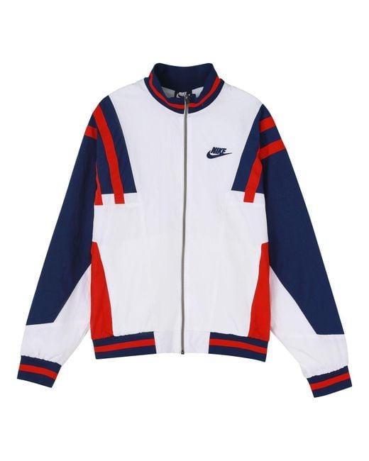 Nike Blue As Sportswear Re-Issue Jkt Jacket Wvn for men