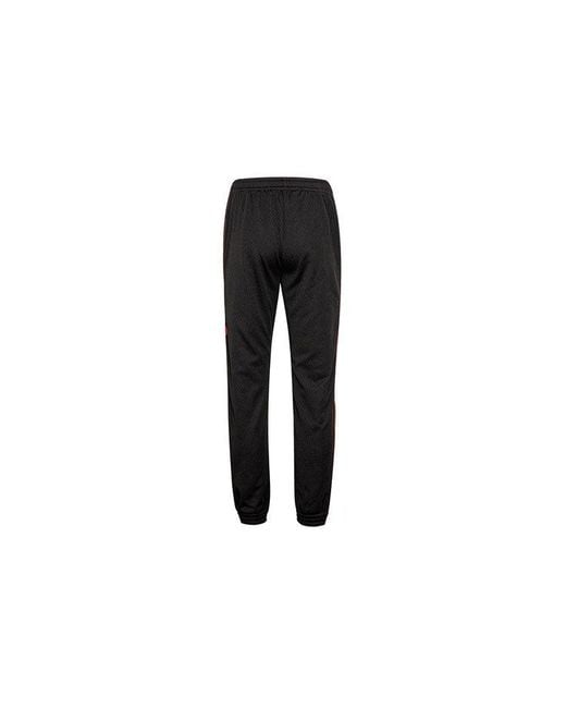 Gucci Black Airtex Rope Taped Gg Logo Track Pant for men