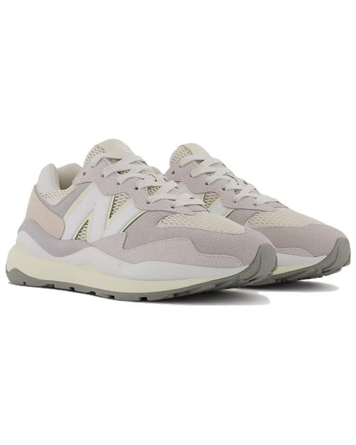 New Balance White (Wmns) 57/40 'Moonbeam Dawn Glow'