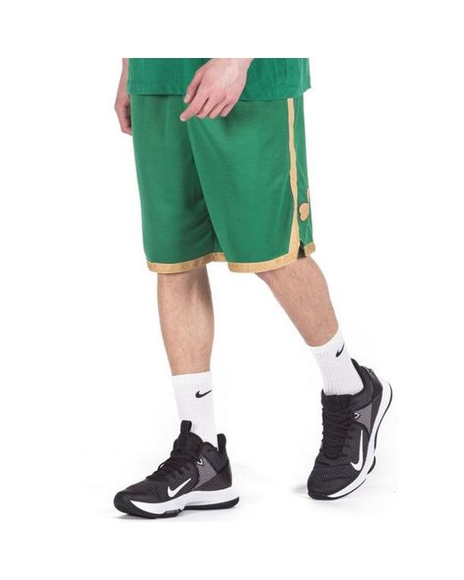 Nike Green Nba Sw 19-20 Boston Celtics City Edition Swingman Shorts for men