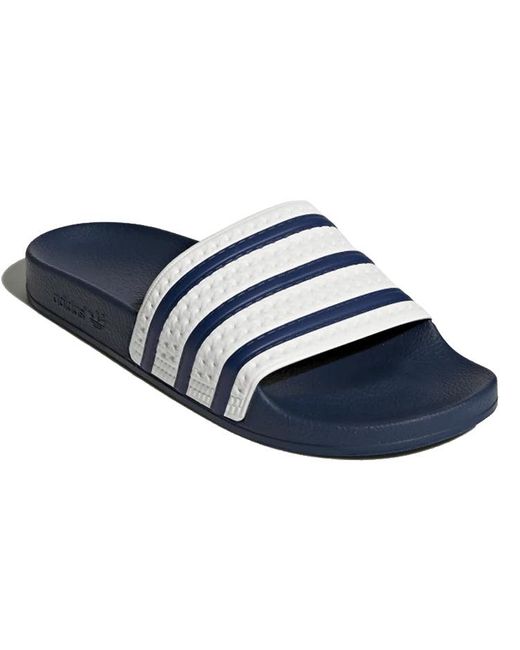 Adidas Blue Adilette Slide 'Adi' for men