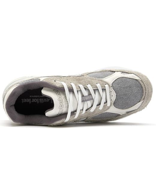New Balance White Levi's X 990V3 Made for men